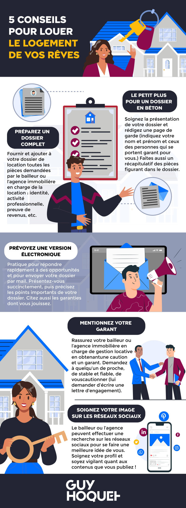 5 conseils pour louer le logement de vos rêves